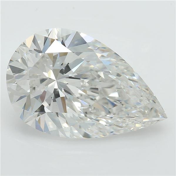 3.24ct G VS1 Rare Carat Ideal Cut Pear Lab Grown Diamond