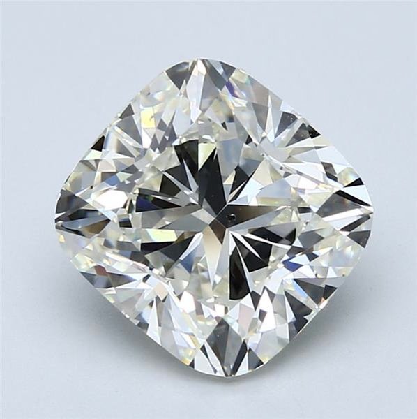 5.02ct K SI1 Very Good Cut Cushion Diamond