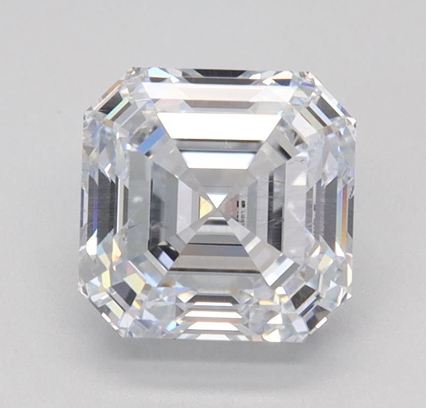 1.56ct F SI1 Rare Carat Ideal Cut Asscher Lab Grown Diamond