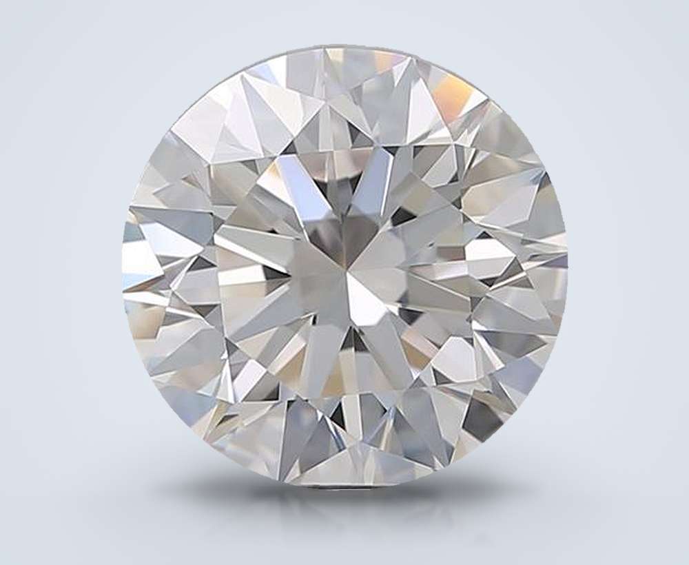 3.52 Carat Round Natural Diamond