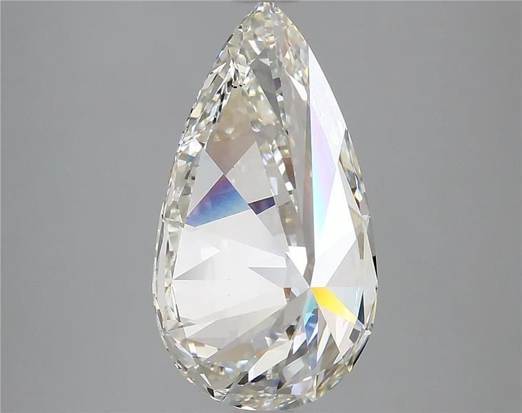 4.16ct I VS1 Rare Carat Ideal Cut Pear Lab Grown Diamond