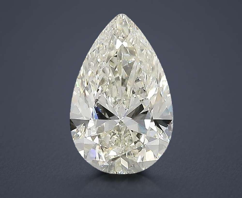 1.80 Carat Pear Natural Diamond