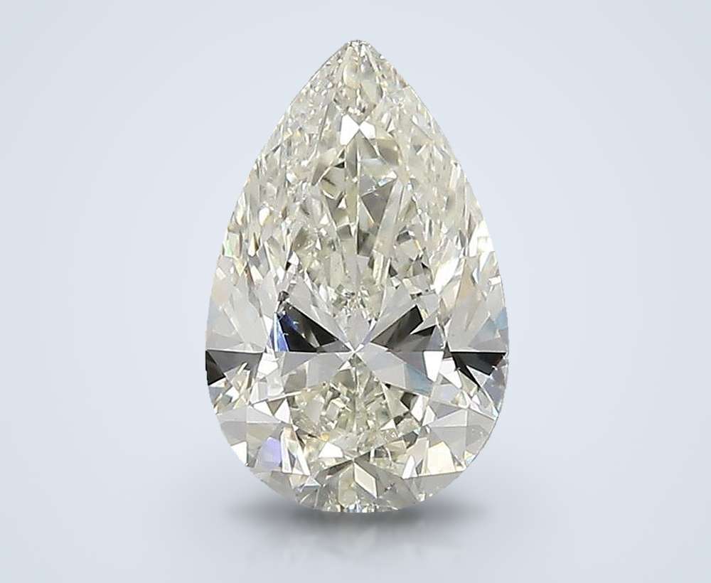 1.80 Carat Pear Natural Diamond