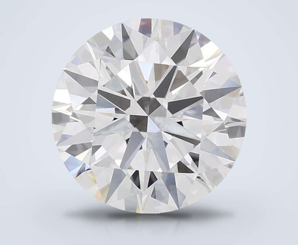 3.53 Carat Round Lab Diamond