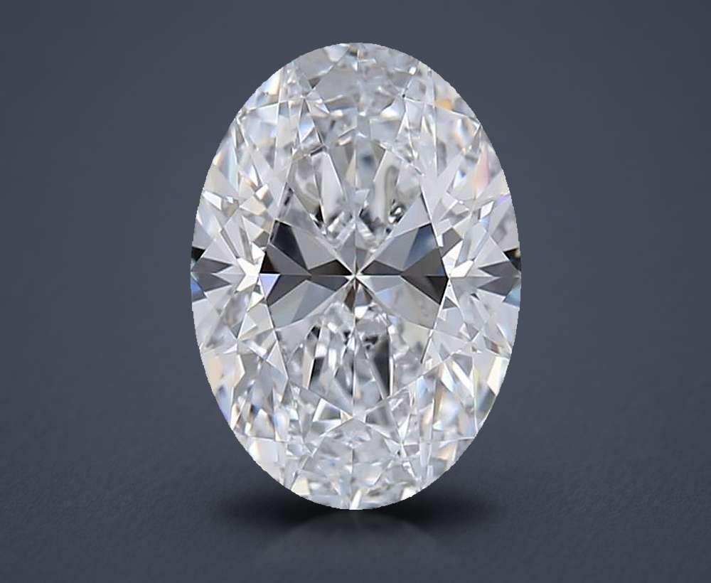 1.51 Carat Oval Lab Diamond