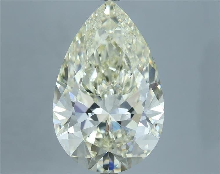 10.02ct K VS2 Rare Carat Ideal Cut Pear Diamond