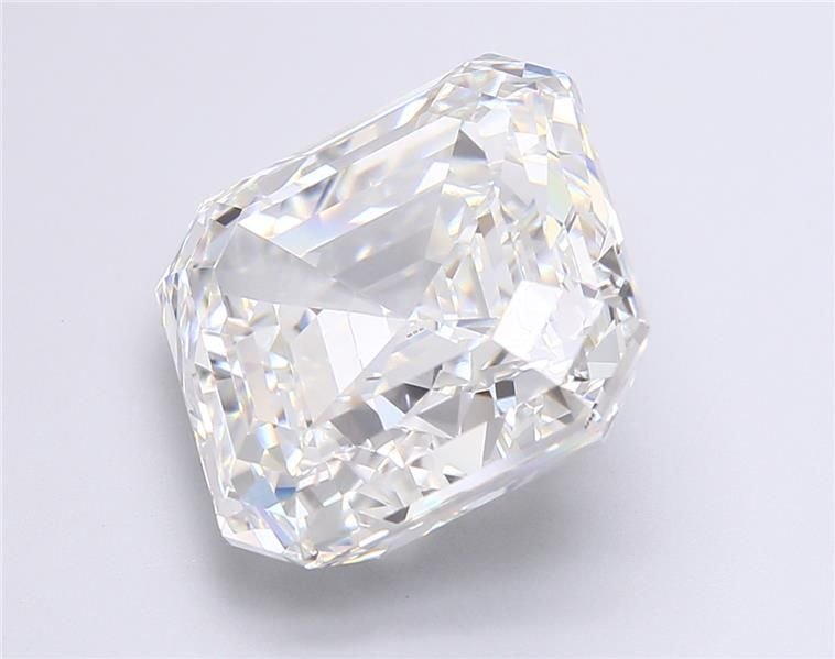 12.10ct F VVS2 Rare Carat Ideal Cut Asscher Lab Grown Diamond