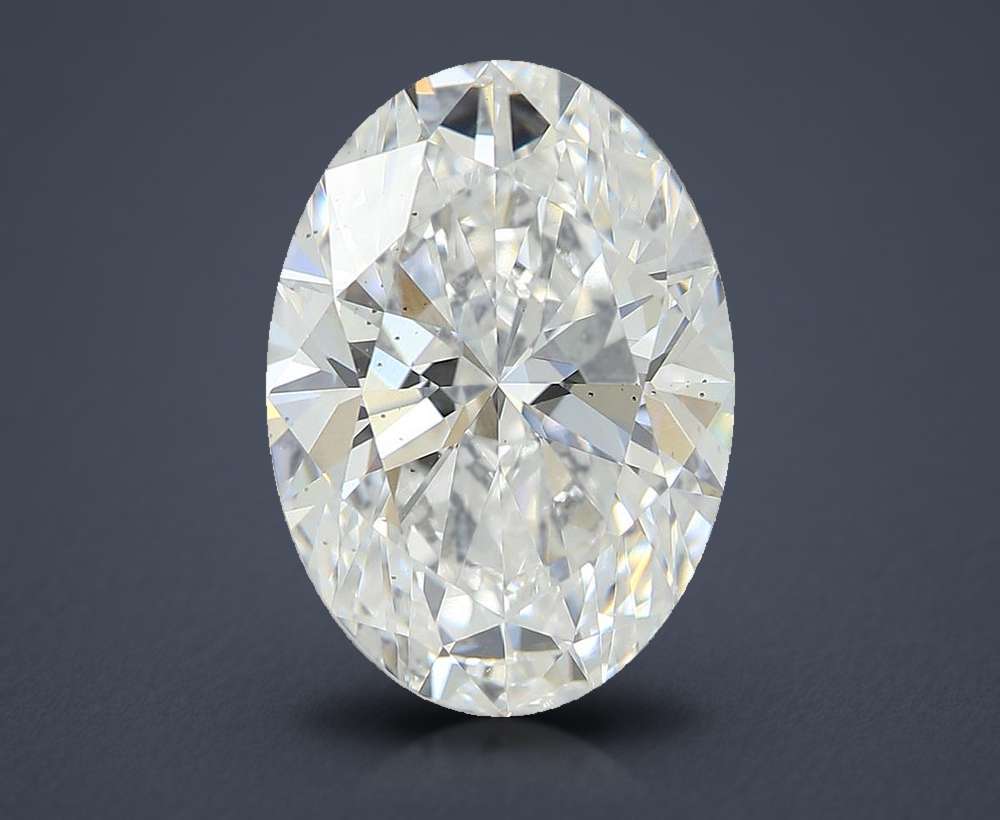 3.12 Carat Oval Lab Diamond