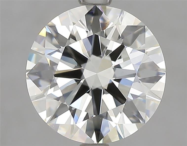 2.62ct K VVS1 Rare Carat Ideal Cut Round Diamond