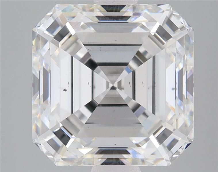 4.48ct G VS2 Rare Carat Ideal Cut Asscher Lab Grown Diamond