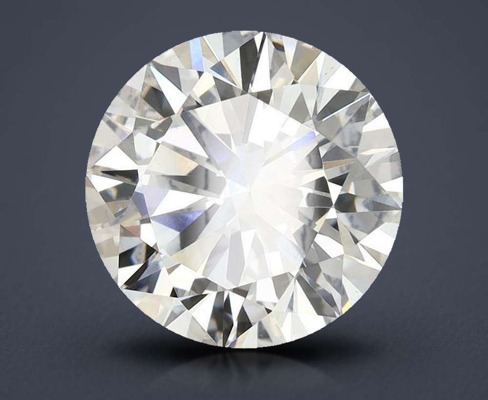 4.34 Carat Round Lab Diamond