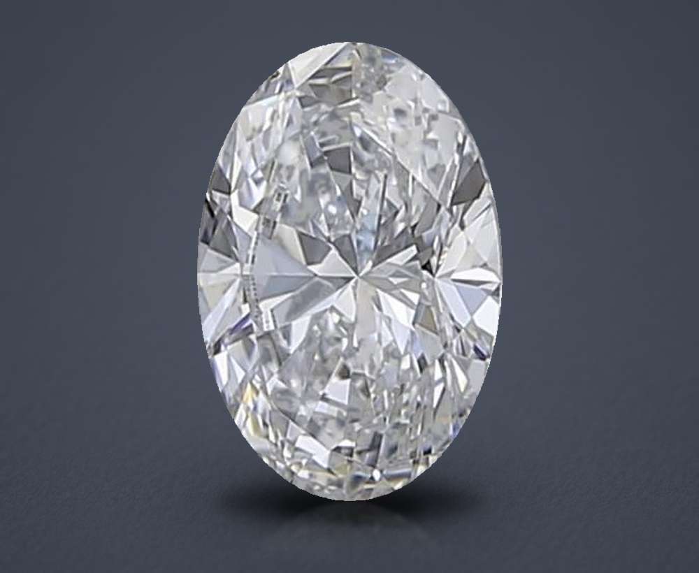 0.81 Carat Oval Lab Diamond