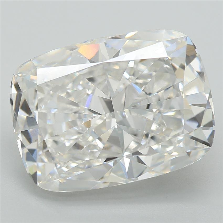 5.62ct F VVS2 Rare Carat Ideal Cut Cushion Lab Grown Diamond