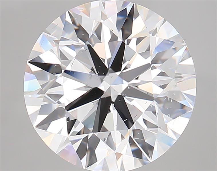 5.13ct E SI1 Rare Carat Ideal Cut Round Lab Grown Diamond