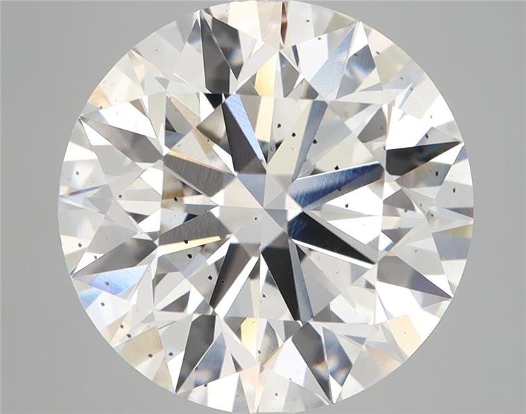 7.19ct F SI1 Rare Carat Ideal Cut Round Lab Grown Diamond