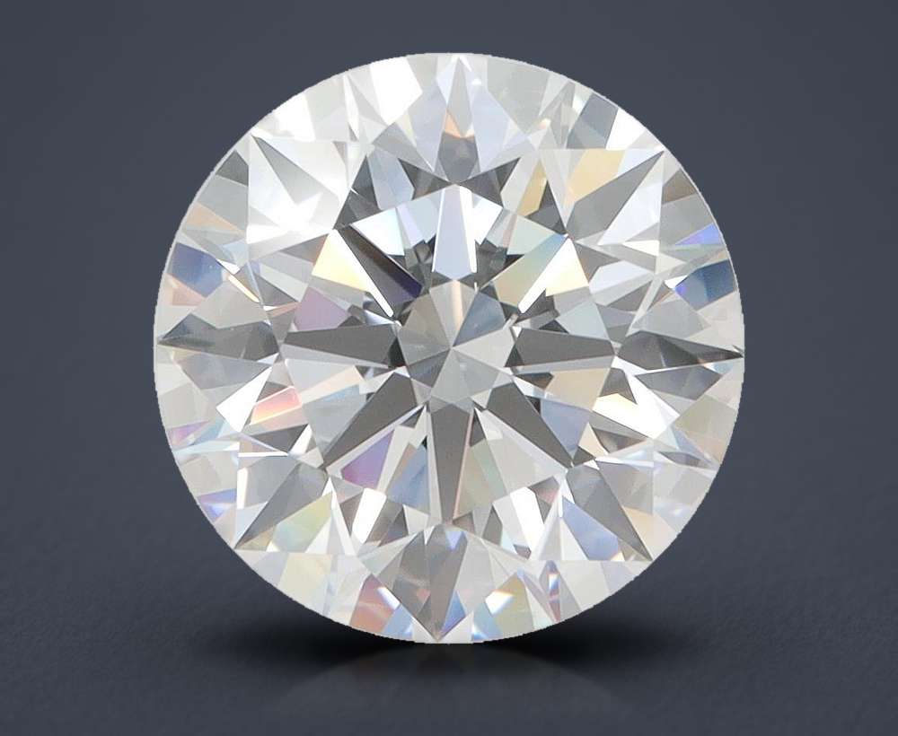 4.38 Carat Round Lab Diamond
