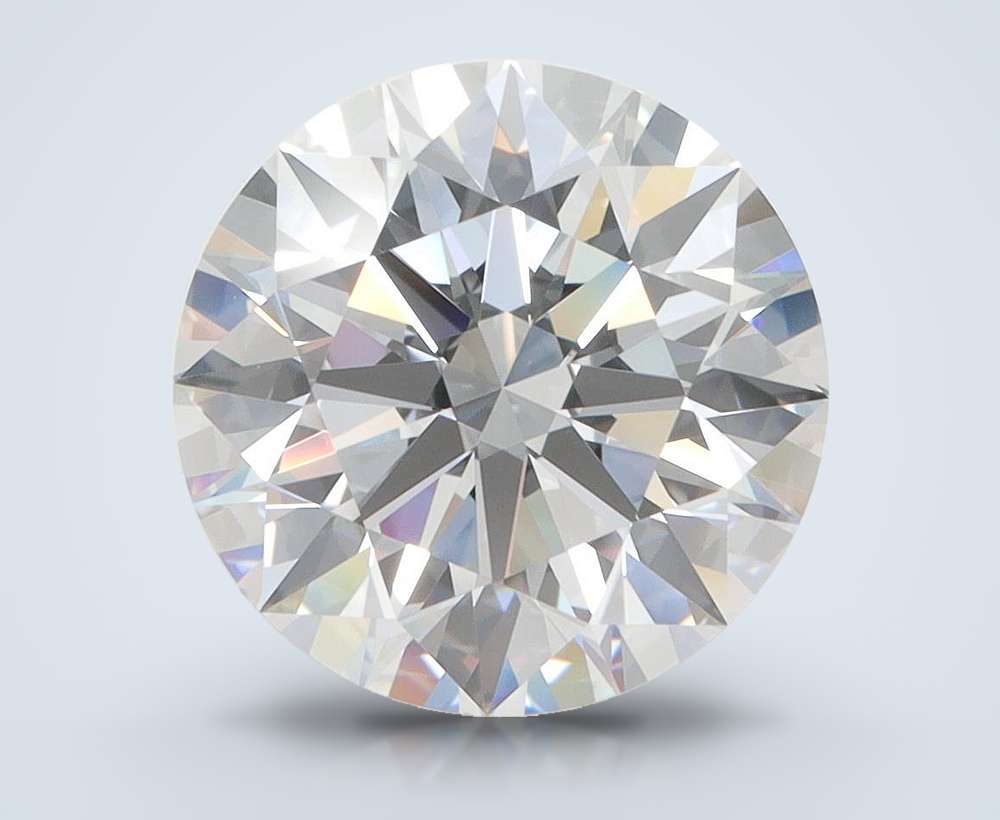 4.38 Carat Round Lab Diamond