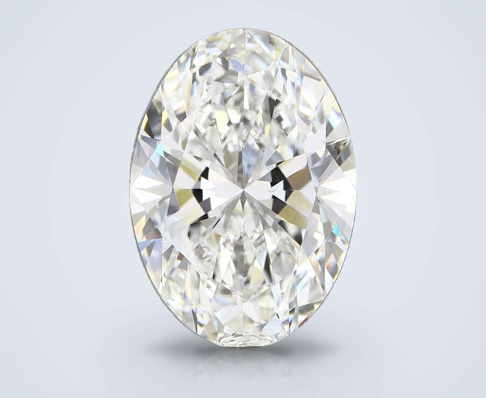 5.80 Carat Oval Lab Diamond