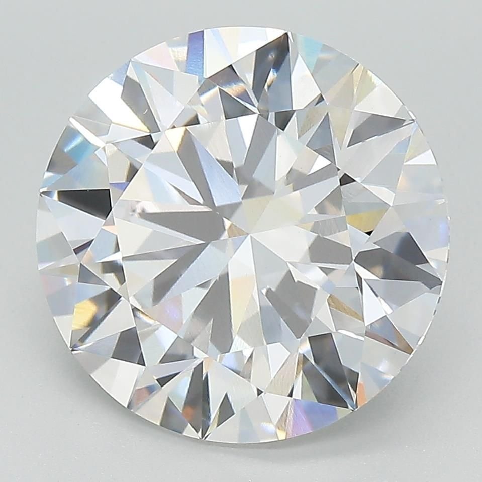 5.72ct E VS1 Rare Carat Ideal Cut Round Lab Grown Diamond