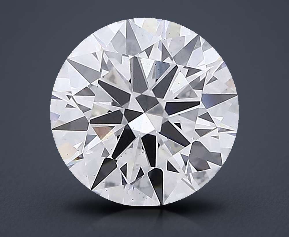 3.46 Carat Round Lab Diamond