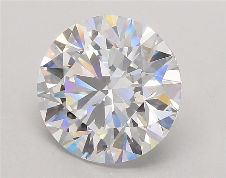 4.00ct D VS2 Rare Carat Ideal Cut Round Lab Grown Diamond