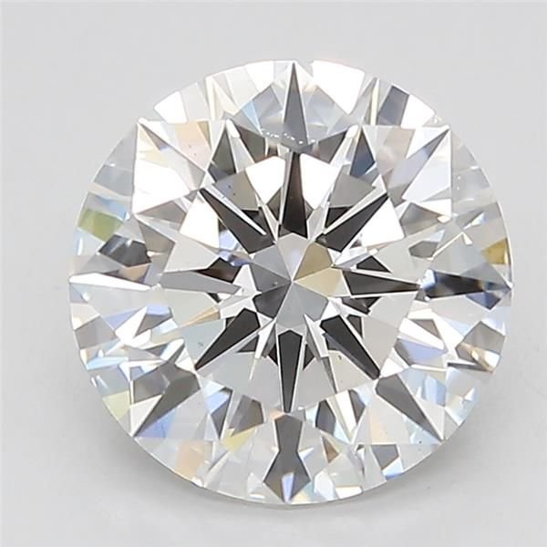 2.53ct D VS2 Rare Carat Ideal Cut Round Lab Grown Diamond