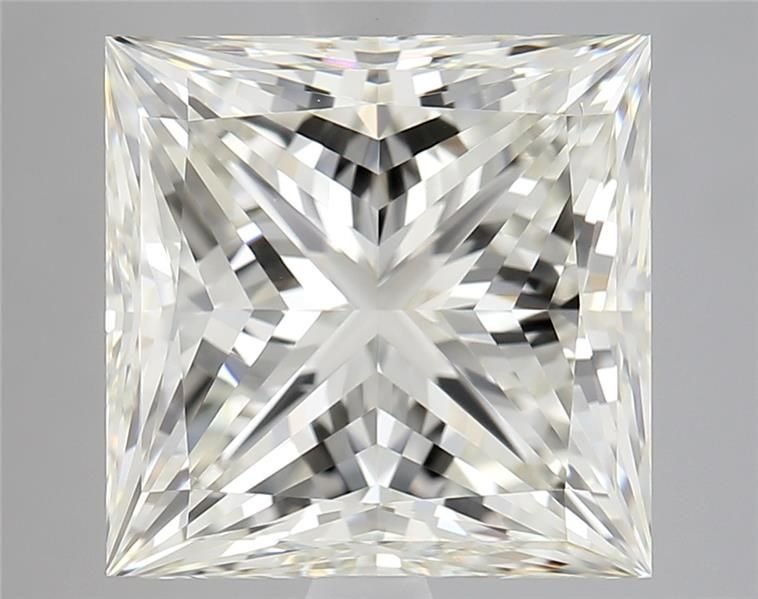 5.00ct K VS2 Rare Carat Ideal Cut Princess Diamond