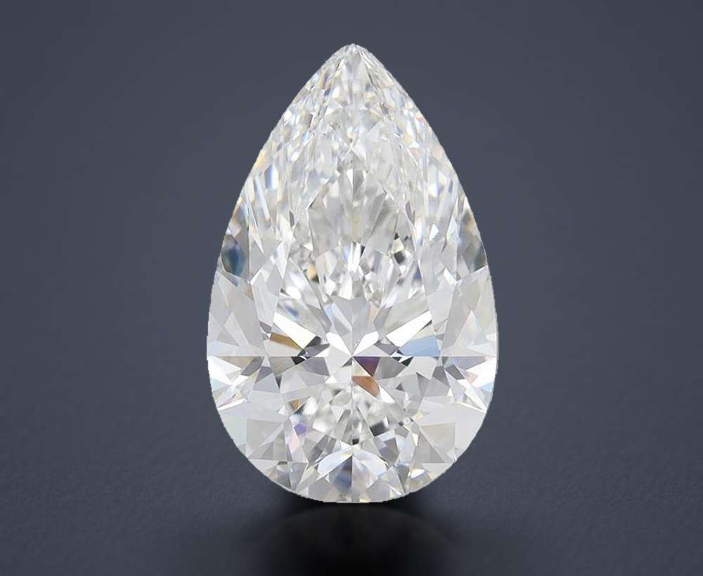 4.17 Carat Pear Lab Diamond