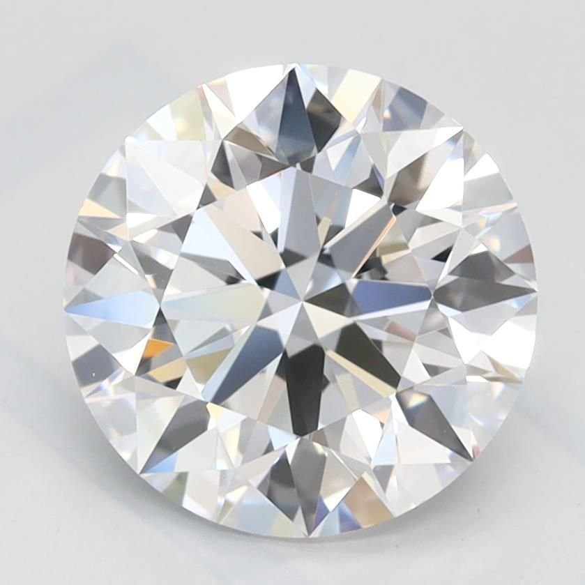 2.03ct D VVS1 Rare Carat Ideal Cut Round Lab Grown Diamond