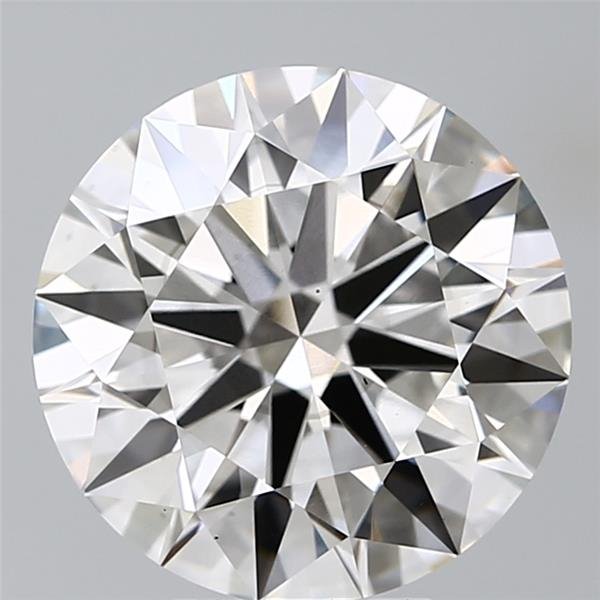 5.10ct H VS2 Rare Carat Ideal Cut Round Lab Grown Diamond