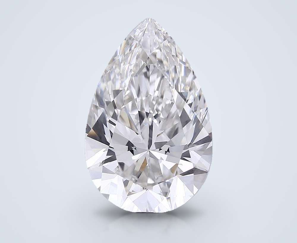 8.10 Carat Pear Lab Diamond