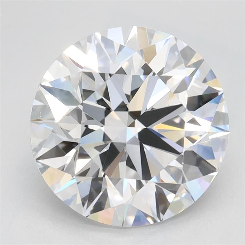 2.51ct D VVS1 Rare Carat Ideal Cut Round Lab Grown Diamond