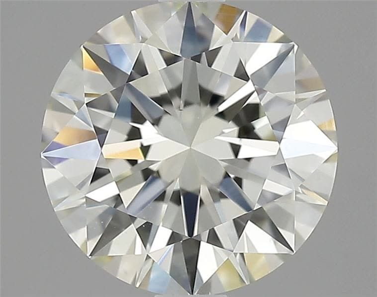 2.01ct K VS1 Rare Carat Ideal Cut Round Diamond