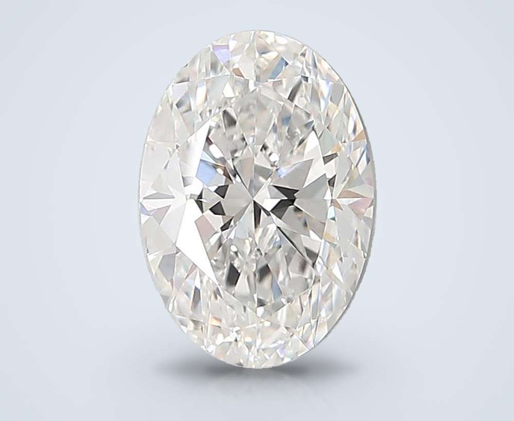 4.06 Carat Oval Lab Diamond