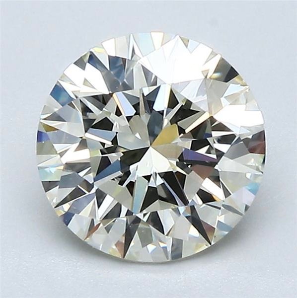 1.70ct K VVS2 Rare Carat Ideal Cut Round Diamond