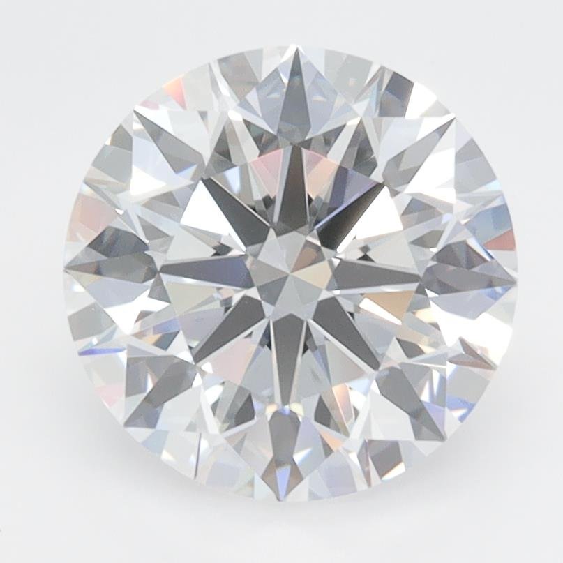 2.68ct D VVS2 Rare Carat Ideal Cut Round Lab Grown Diamond