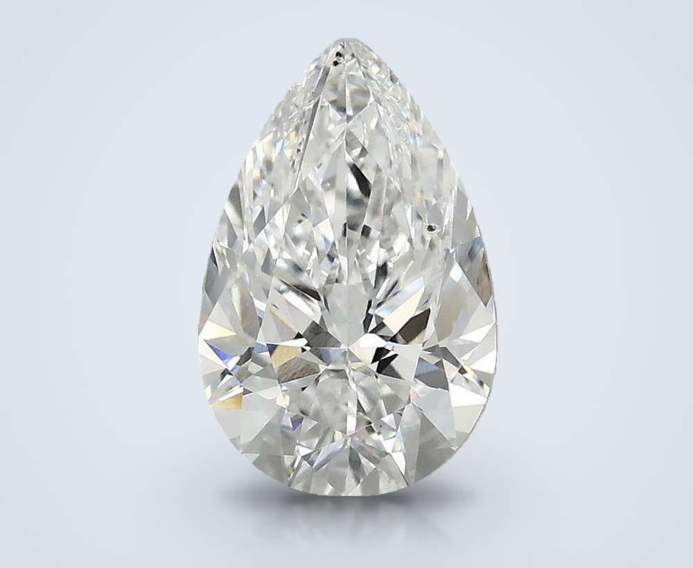 2.10 Carat Pear Lab Diamond