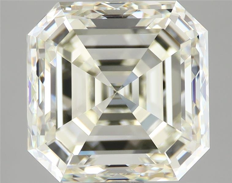 4.01ct K IF Very Good Cut Asscher Diamond