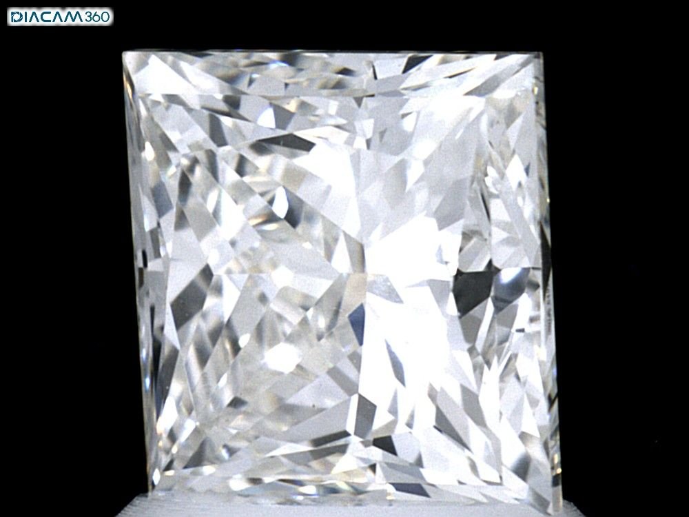 1.73 Carat Princess Natural Diamond