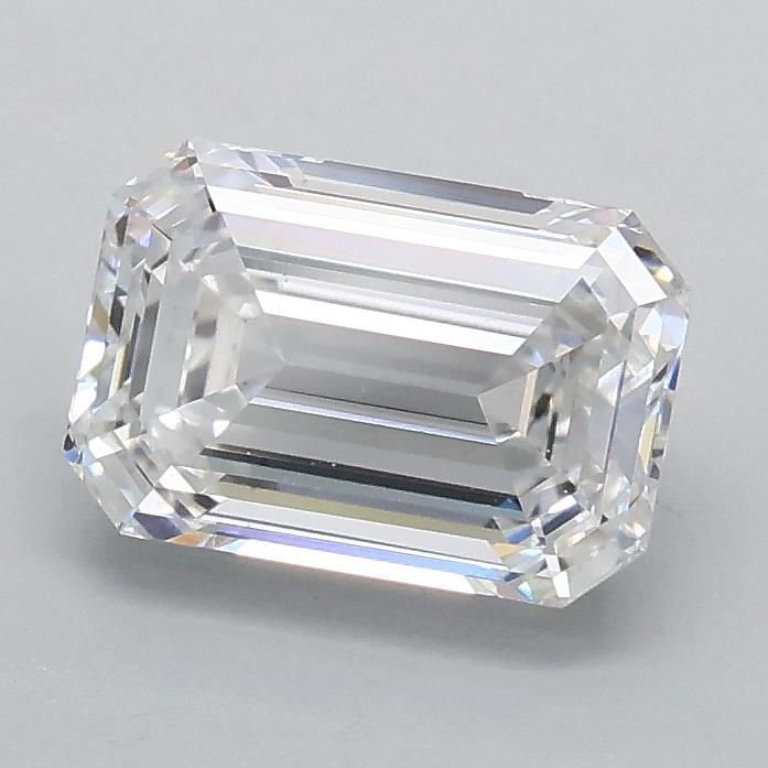 1.09ct D VS1 Rare Carat Ideal Cut Emerald Lab Grown Diamond