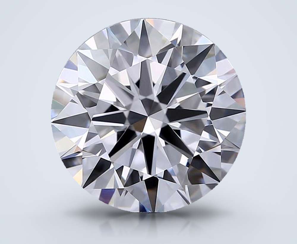 4.53 Carat Round Lab Diamond