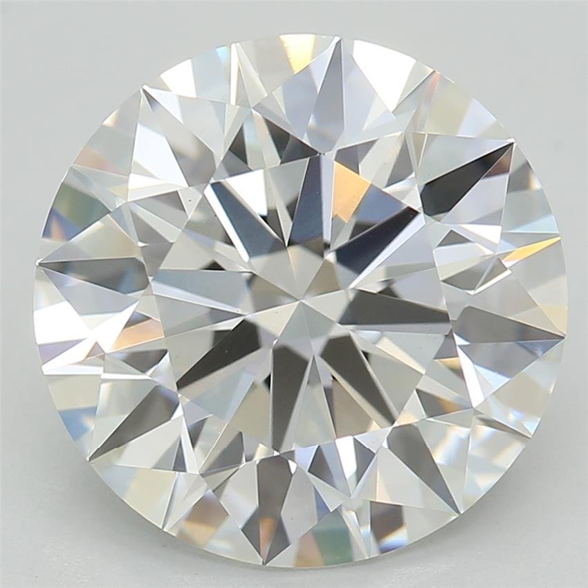 3.09ct F VS1 Rare Carat Ideal Cut Round Lab Grown Diamond