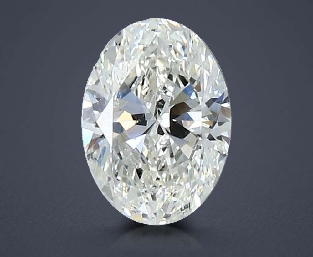 0.90 Carat Oval Natural Diamond