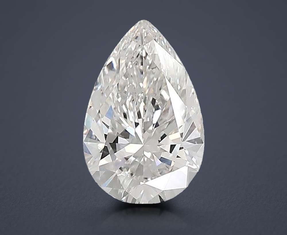 2.54 Carat Pear Lab Diamond