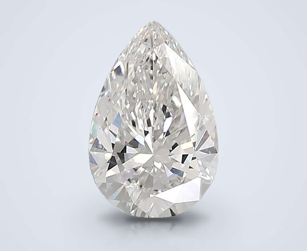 2.54 Carat Pear Lab Diamond