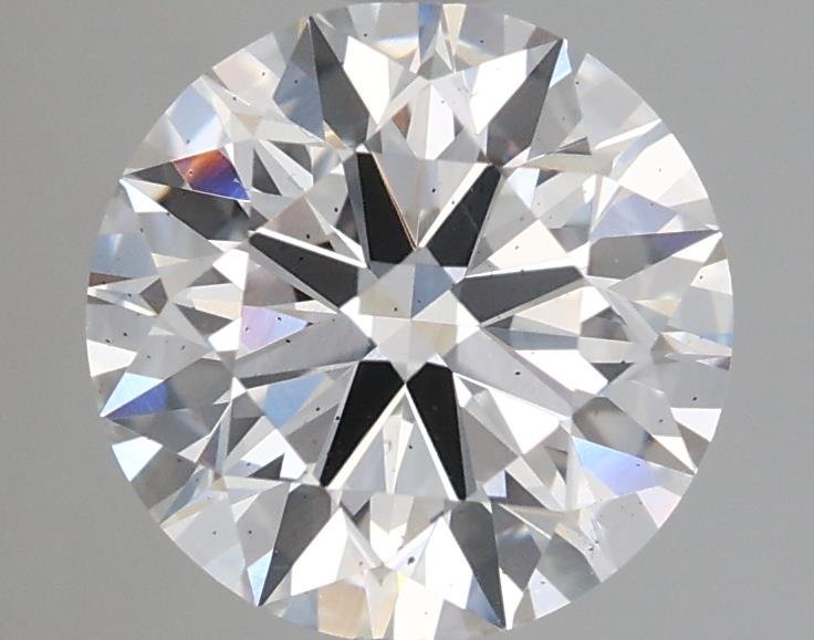 1.70ct F SI1 Rare Carat Ideal Cut Round Lab Grown Diamond