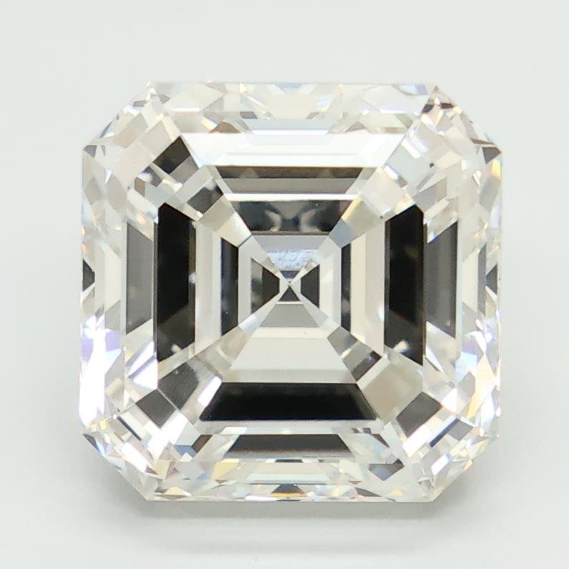 5.14ct G VVS2 Rare Carat Ideal Cut Asscher Lab Grown Diamond