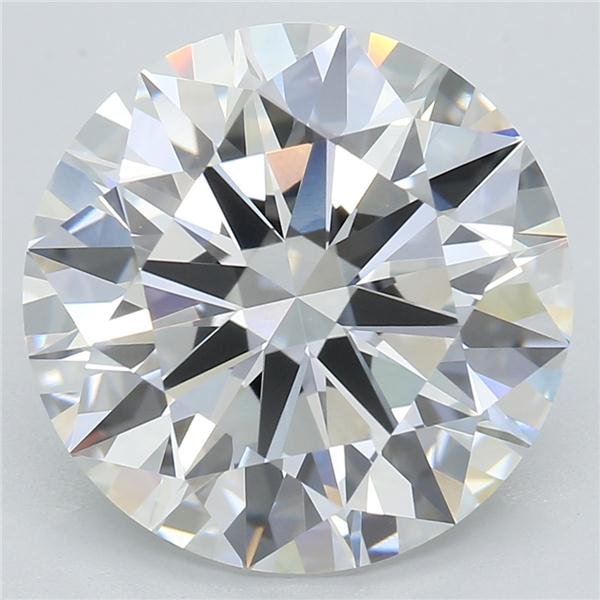 4.19ct E VVS2 Rare Carat Ideal Cut Round Lab Grown Diamond