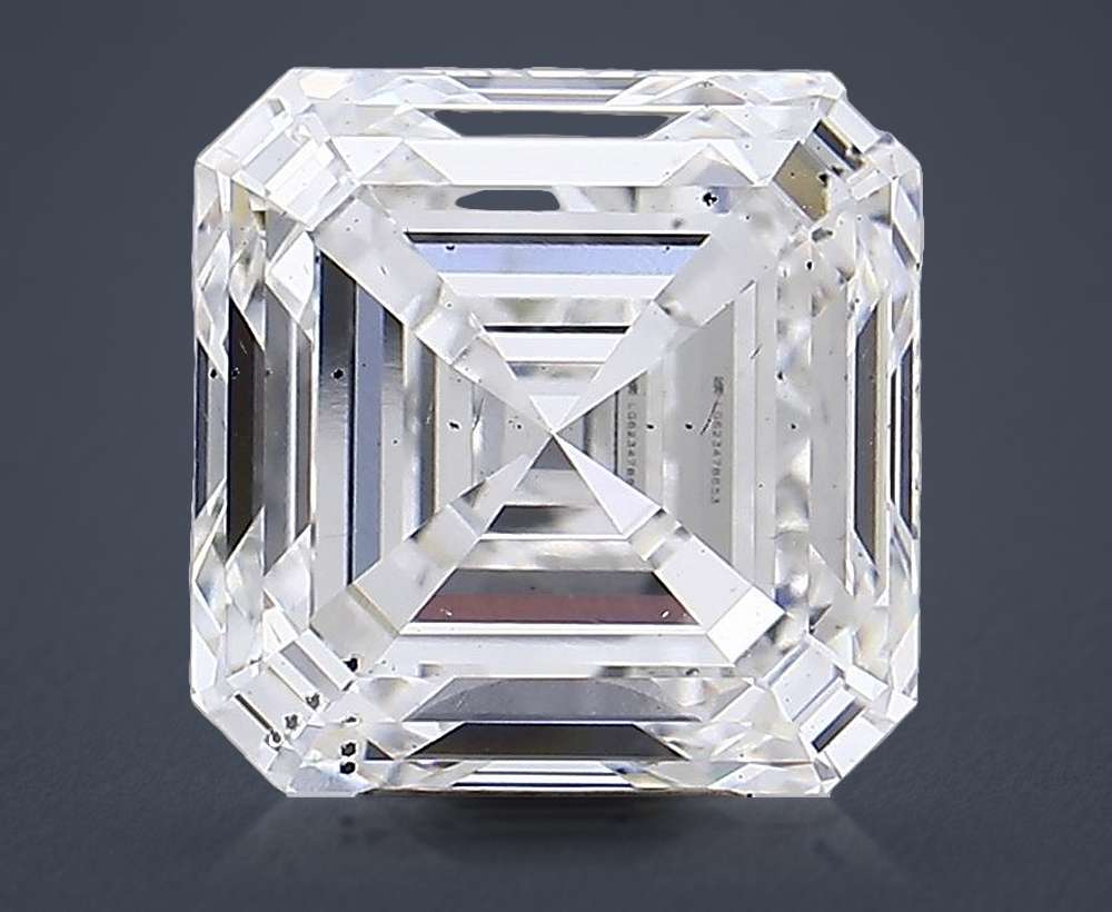 7.42 Carat Asscher Lab Diamond