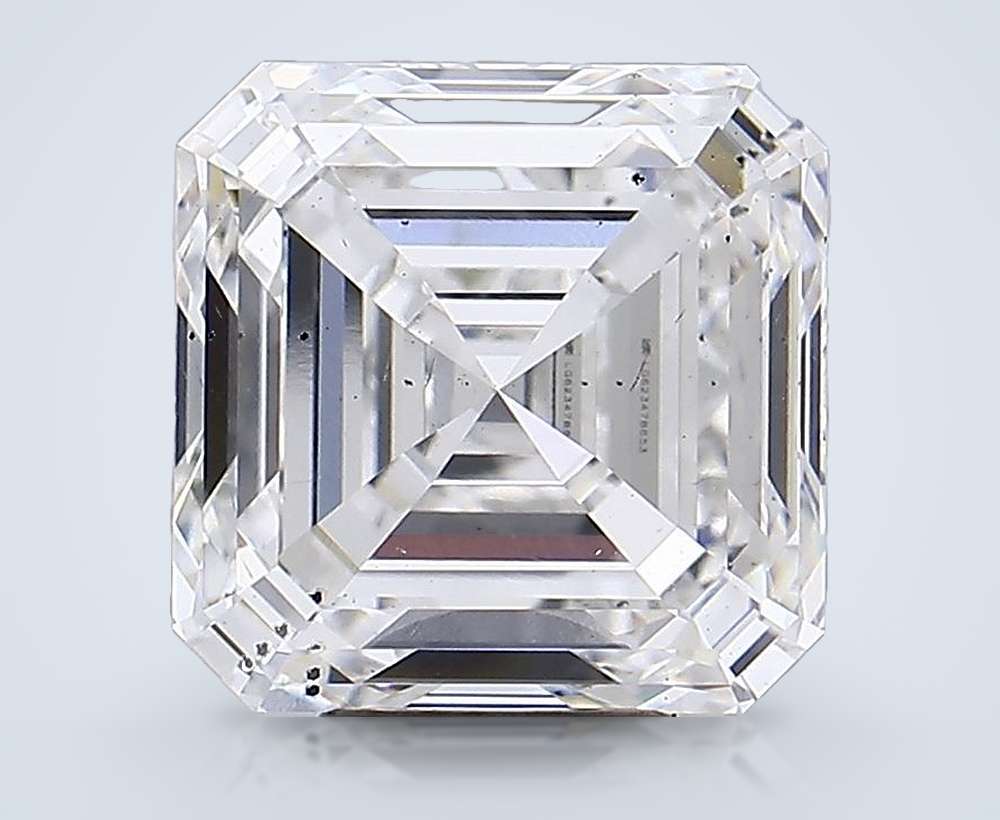 7.42 Carat Asscher Lab Diamond